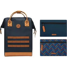 Cabaia Adventurer Essentials Backpack M Dunkelblau/Braun