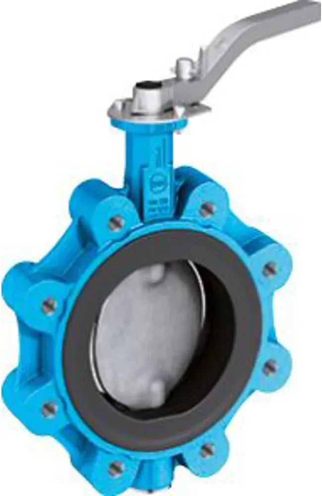 EBRO Absperrklappe Z014-A Luft DN300 PN10 mit stufenloser Feineinstellung