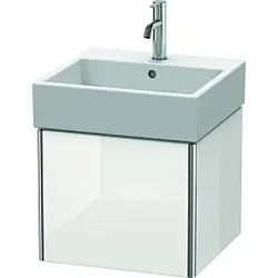 Duravit XSquare Waschtisch-Unterschrank XS409208585 48,4x39,7x46cm, 1 Auszug, weiß hochglanz