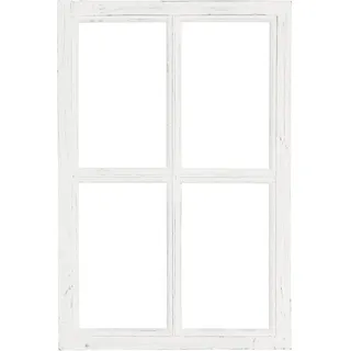 Posiwio Fenster weiß - (B)40 x (H)60 cm