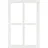 Vintage POSIWIO Fenster weiß - (B)40 x (H)60 cm