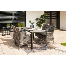 Trendline Pero Gartentisch 150 x 80 x 75 cm anthrazit