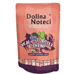 DOLINA NOTECI Superfood Hummer und Garnelen 85g Nassfutter für Katzen