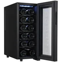 adlereurope AD 8083 Getränkekühlschrank 33 l 850 mm hoch Schwarz
