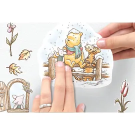 KOMAR Dekosticker Pooh Adventures 50 x 70 cm