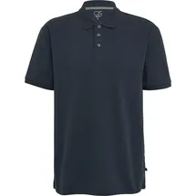 QS Poloshirt aus Piqué - blau - L