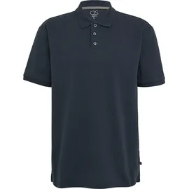 QS Poloshirt aus Piqué - blau - L