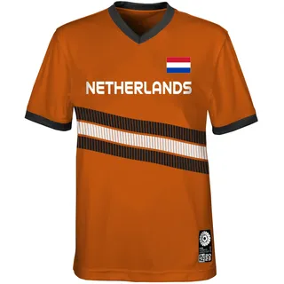 FIFA Offizielles Trikot der Frauenfussball-Weltmeisterschaft 2023 für Erwachsene, Niederlande, orange, X-Large