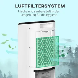 Homcom Mobile Luftkühler 3 in 1 3,5L BTU