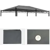 Proregal Ersatzdach Pavillon Cadiz 1 x 4,8 x 2,8 m Grau