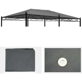 Proregal Ersatzdach Pavillon Cadiz 1 x 4,8 x 2,8 m Grau