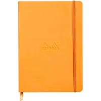 Rhodia Rhodiarama Notizbuch A5 orange, 80 Blatt Dot-Lineatur, Papier