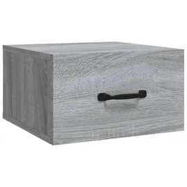 vidaXL Nachtschrank NA 35 x 35 x 20 cm Grau