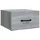 vidaXL Nachtschrank NA 35 x 35 x 20 cm Grau