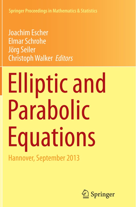 Elliptic And Parabolic Equations  Kartoniert (TB)