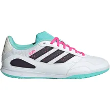 adidas Super Sala Competition 3 IN Herren Cloud White/Aurora Black/Flash Aqua 39 1/3