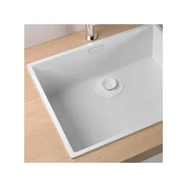 Metaltex Abfluss-Abdeckung 2in1 Silikon Weiß