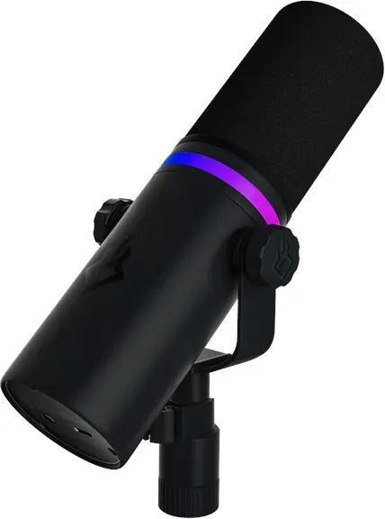 Mic - Dynamisches Broadcast-Mikrofon mit USB-C-Anschluss - Schwarz