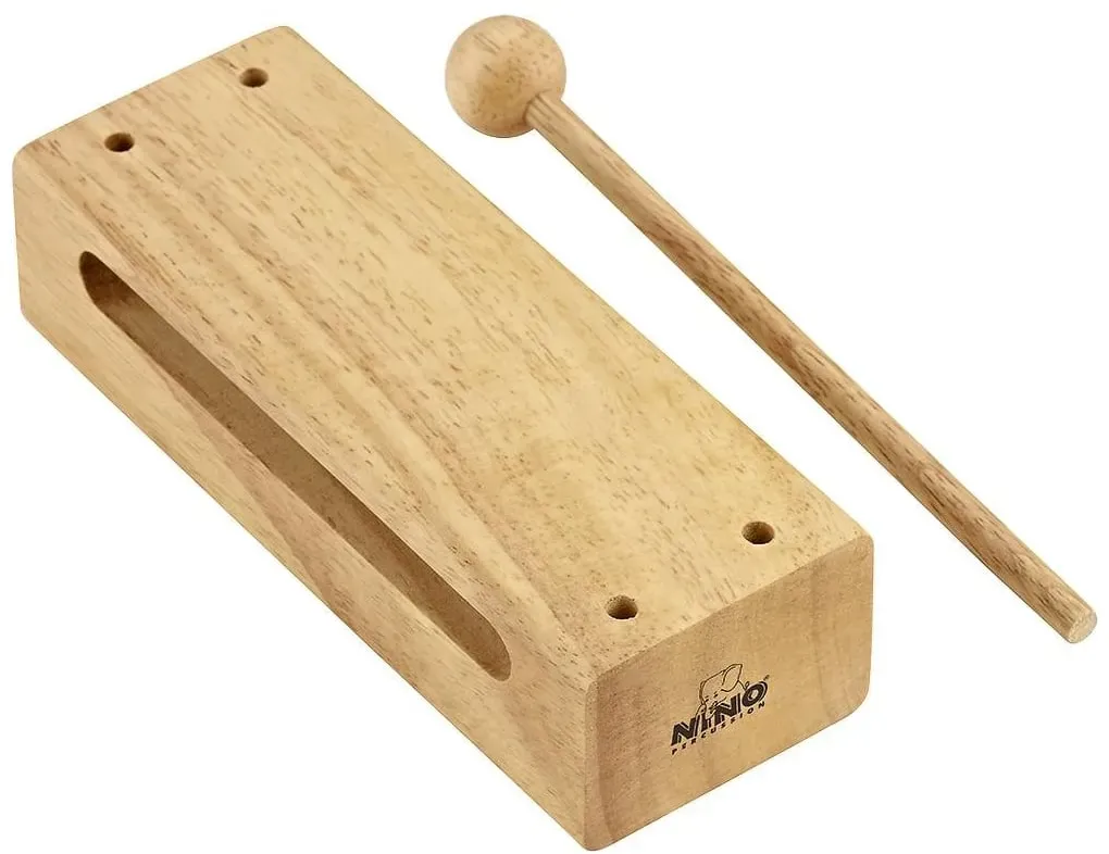 Nino Percussion Wood Block, Large - Block