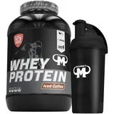 3kg Mammut Whey Protein Eiweißshake - Set inkl. Protein Shaker, Riegel, Powderbank oder Tasse (Iced Coffee, Gratis Mammut Shaker)