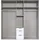 WIMEX Drehtürenschrank Mugano 225 x 236 x 58 cm Schwarz