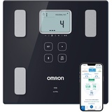 Omron Die smarte Körperanalysewaage OMRON VIVA mit Bluetooth misst Körperfett, Gewicht, Viszeralfett, Skelettmuskelmasse, Grundumsatz und den BMI