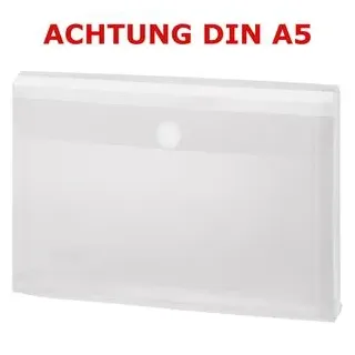 FolderSys Sammelhülle 40114-04 DIN A5 quer Dehnfalte transparent