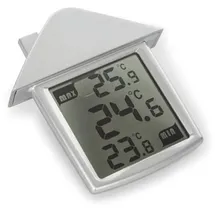 Perel Fensterthermometer Transparent 35.1129