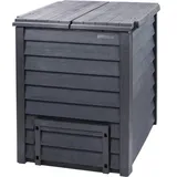 GARANTIA thermo-wood Komposter 600 l, anthrazit-braun - 626055