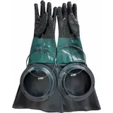 Sandstrahlzubehör 60cm Sandstrahlhandschuhe Oder -ringe Für Sandstrahlkabine H607