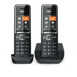 Gigaset COMFORT 550 duo Analoges Telefon Anrufer-Identifikation Schwarz