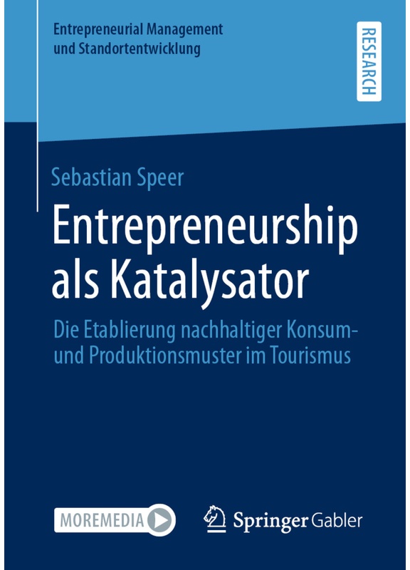 Entrepreneurship Als Katalysator - Sebastian Speer  Kartoniert (TB)