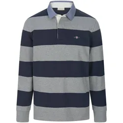 Rugby-Shirt GANT grau
