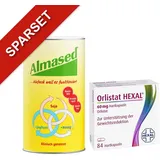 Almased Vital-Pflanzen-Eiweisskost + Orlistat Hexal 60mg