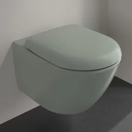 Villeroy & Boch Antao Wand-Tiefspül-WC mit WC-Sitz Morning Green CeramicPlus