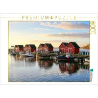 Calvendo Puzzle Fischereihafen Boltenhagen 1000 Teile Lege-Größe 64 x