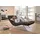 W.Schillig Relaxliege daily dreams 75 x 91 x 170 cm Braun Polyester mit Kissen