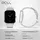 DCU TECNOLOGIC Curved Glass Pro BT 46 mm Kunststoffgehäuse grau Silikonarmband grau One Size