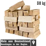 Grillmaster - Buche Smoker Holz Räucherholz Brennholz 10-30 kg Buchenholz ohne Rinde 25 cm Kaminholz Smoke Feuerholz Grillen Wood bbq Rauch Raeuchern