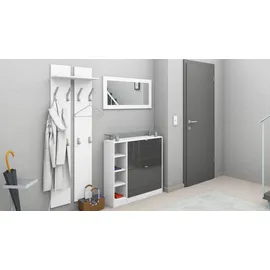borchardt Möbel Dolly Garderoben-Set 3 Stk 0 x 0 x 0 cm weiß