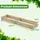 Costway Hochbeet 240 x 60 x 25 cm Braun