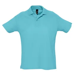SOL'S Summer Polo II - atoll blue - L