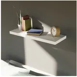 Mojawo Wandboard 60 x 23,5 x 3,8 cm Weiß