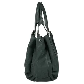 Samantha look Handtasche echt Leder, Damen, 021690 Made in Italy