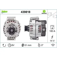 Valeo Generator [Hersteller-Nr. 439818