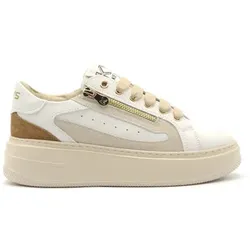 Keys  Sneaker sneaker platform in pelle  in Weiss, 35