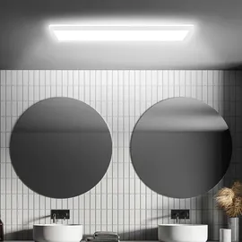 Briloner LED Panel Move 22W weiß 58x20x3 cm Bewegungssensor neutralweiß