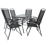 VCM Gartenmöbel Set 110 7-tlg. 918144