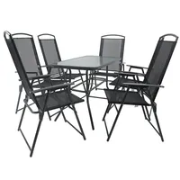 VCM Gartenmöbel Set 110 7-tlg. 918144