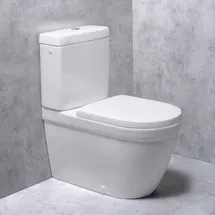 Villeroy & Boch Architectura Stand-WC mit WC-Sitz Weiß
